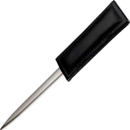 DACASSO Dacasso A1427 Black Bonded Leather Letter Opener A1427